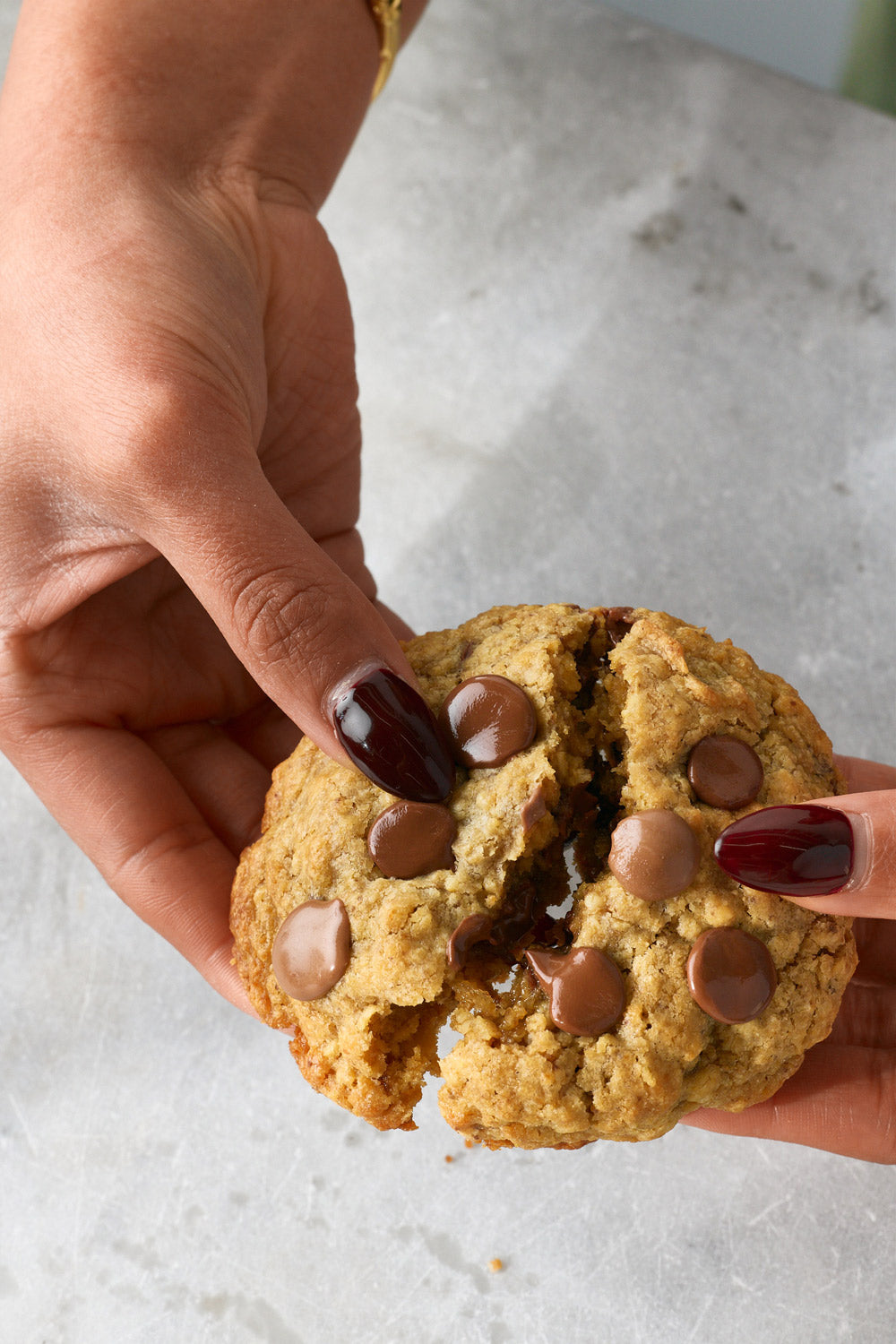 BELGIAN MILK CHOCOLATE MEGA COOKIE